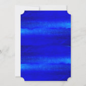 シーサイドシーホースブルービーチ結婚式招待状 招待状 (裏面)