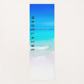 シーサイドシーンサマー海ビーチフィットネス ヨガマット (正面)