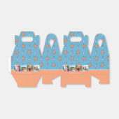 シーサイドスターとミュージックノートハッピーバースデー写真 フェイバーボックス (折り畳みなし)