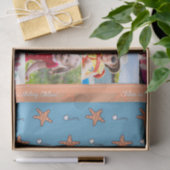 シーサイドスターとミュージックノートハッピーバースデー写真 薄葉紙 (ギフト)