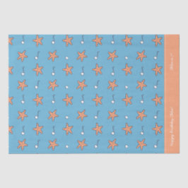 シーサイドスターズ&ミュージックノートハッピーバースデー 薄葉紙