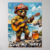 シーサイドストラム：クマの甘いメロディ ポスター (正面)