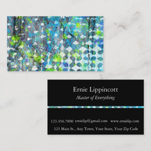 シーサイドストームグラフィティ 名刺 (正面/裏面)