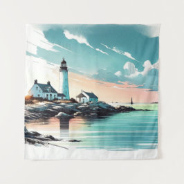 シーサイドセレニティアットビーコンズエッジ タペストリー