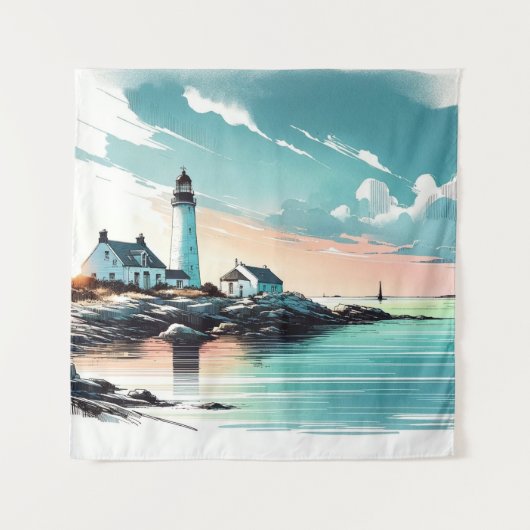 シーサイドセレニティアットビーコンズエッジ タペストリー (正面)