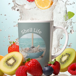 シーサイドセレニティシェルライフコレクション コーヒーマグカップ