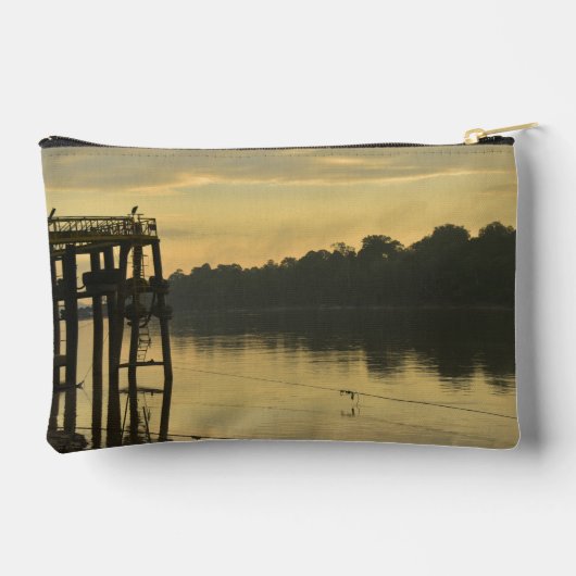 シーサイドセレニティプリントカットソー – Sunset Moments by アクセサリーポーチ (裏面)