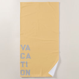 「シーサイドセレニティ」ビーチタオル ビーチタオル