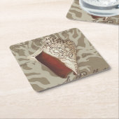 シーサイドソネットIV スクエアペーパーコースター (アングル)