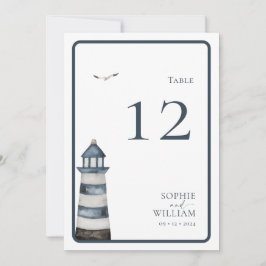 シーサイドテーブル番号 招待状