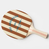 シーサイドデザートサンストライピング&ファミリー名 卓球ラケット (横)