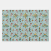 シーサイドトレシーホース&コーラル航海の ラッピングペーパーシート (正面)