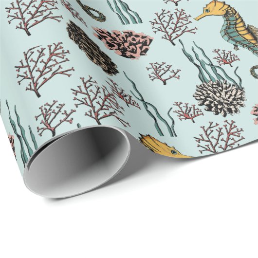 シーサイドトレシーホース&コーラル航海の ラッピングペーパー (ロールコーナー)