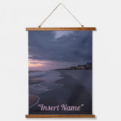 シーサイドトワイライト 吊り下げ型タペストリー (正面)