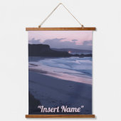 シーサイドトワイライト 吊り下げ型タペストリー (正面)