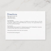 シーサイドドリームズ結婚の方向囲いカード エンクロージャーカード (裏面)