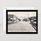 シーサイドハイツのビュー、ニュージャージーヴィンテージ ポストカード (正面/裏面)