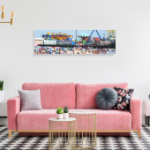 シーサイドハイツニュージャージー キャンバスプリント (インサイチュ (リビング))