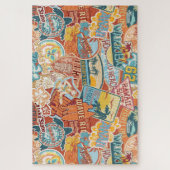 シーサイドバケーションワイキベイハワイ ジグソーパズル (縦)