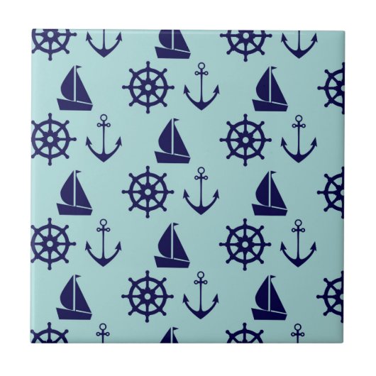 シーサイドパターン タイル (正面)