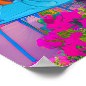 シーサイドパテイタリアンオガーデンアクリルアート ポスター (角)