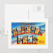 シーサイドパークニュージャージーNJ旧ヴィンテージポストカード –  ポストカード (正面/裏面)