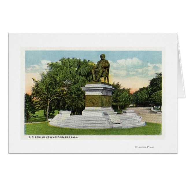 シーサイドパークビューのP T Barnum Monument (正面横)