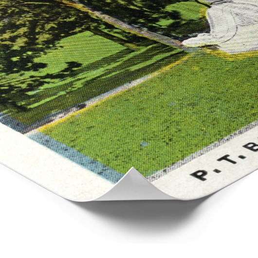 シーサイドパークビューのP T Barnum Monument ポスター (角)