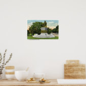 シーサイドパークビューのP T Barnum Monument ポスター (キッチン)