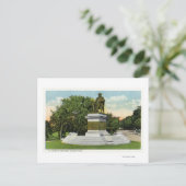 シーサイドパークビューのP T Barnum Monument ポストカード (スタンド正面)