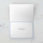 シーサイドパーソナライズネーム誕生日あいさつカード カード (内部)