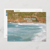 シーサイドビレッジアポロナスオンギリシャ島ナクソス ポストカード (正面/裏面)