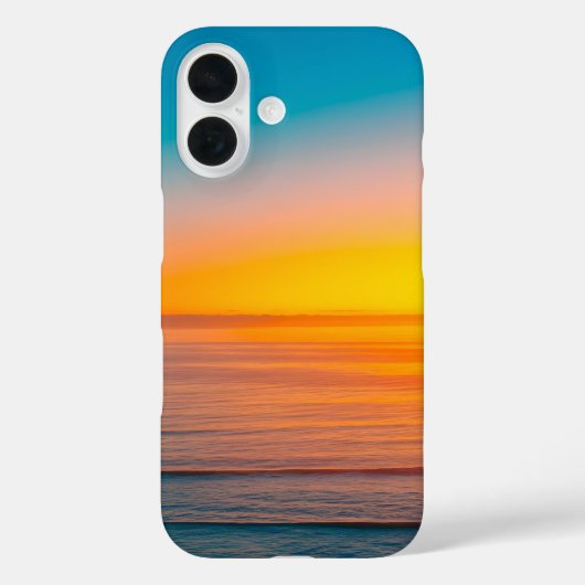 シーサイドビーチサンライズビーチタオル Case-Mate iPhoneケース (裏面)