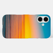 シーサイドビーチサンライズビーチタオル Case-Mate iPhoneケース (裏面 (横))