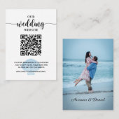 シーサイドビーチブルーシーシェルレジストリWebサイト エンクロージャーカード (正面/裏面)