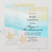シーサイドビーチホワイトサンドブライダルルンチョン 招待状 (正面/裏面)