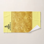 シーサイドファミリーホテルのためのイエスをテーマにした装飾 バスタオルセット (ハンドタオル)