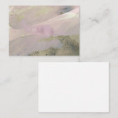 "シーサイドメモリーズ":オリジナル抽象芸術アートノートカード ノートカード (正面/裏面)