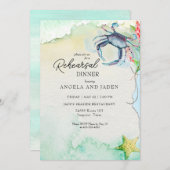 シーサイドメリーランドカニリハーサルディナー 招待状 (正面/裏面)