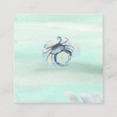 シーサイドメリーランドカニ結婚沿岸 エンクロージャーカード (裏面)