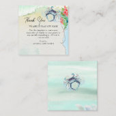 シーサイドメリーランドカニ結婚沿岸 ノートカード (正面/裏面)