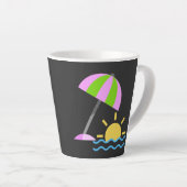 シーサイドモーニング コーヒーマグ カフェラテマグ (右アングル)