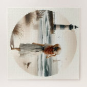 シーサイドライトハウスストロールパズル ジグソーパズル (横)