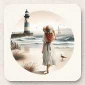 シーサイドライトハウス散歩 コースター (正面)