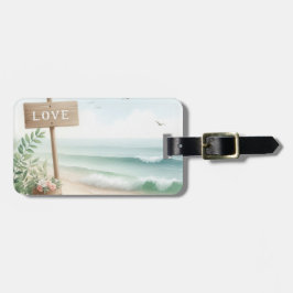 シーサイドラブビーチ ラゲッジタグ