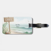 シーサイドラブビーチ ラゲッジタグ (裏面横)
