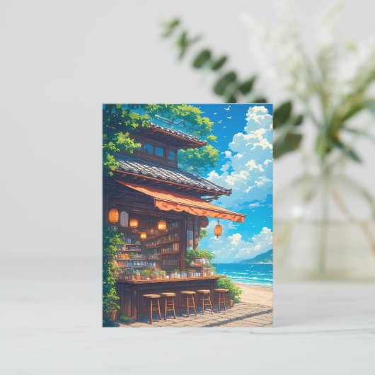 シーサイドランタンの茶屋 ポストカード (スタンド正面)
