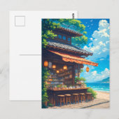 シーサイドランタンの茶屋 ポストカード (正面/裏面)