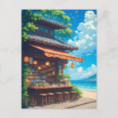 シーサイドランタンの茶屋 ポストカード (正面)