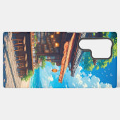 シーサイドランタンの茶屋 SAMSUNG GALAXYケース (裏面横)